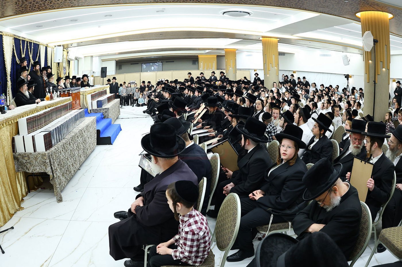 מעמד 'ברינה יקצורו' בת"ת סערט ויז'ניץ בחיפה