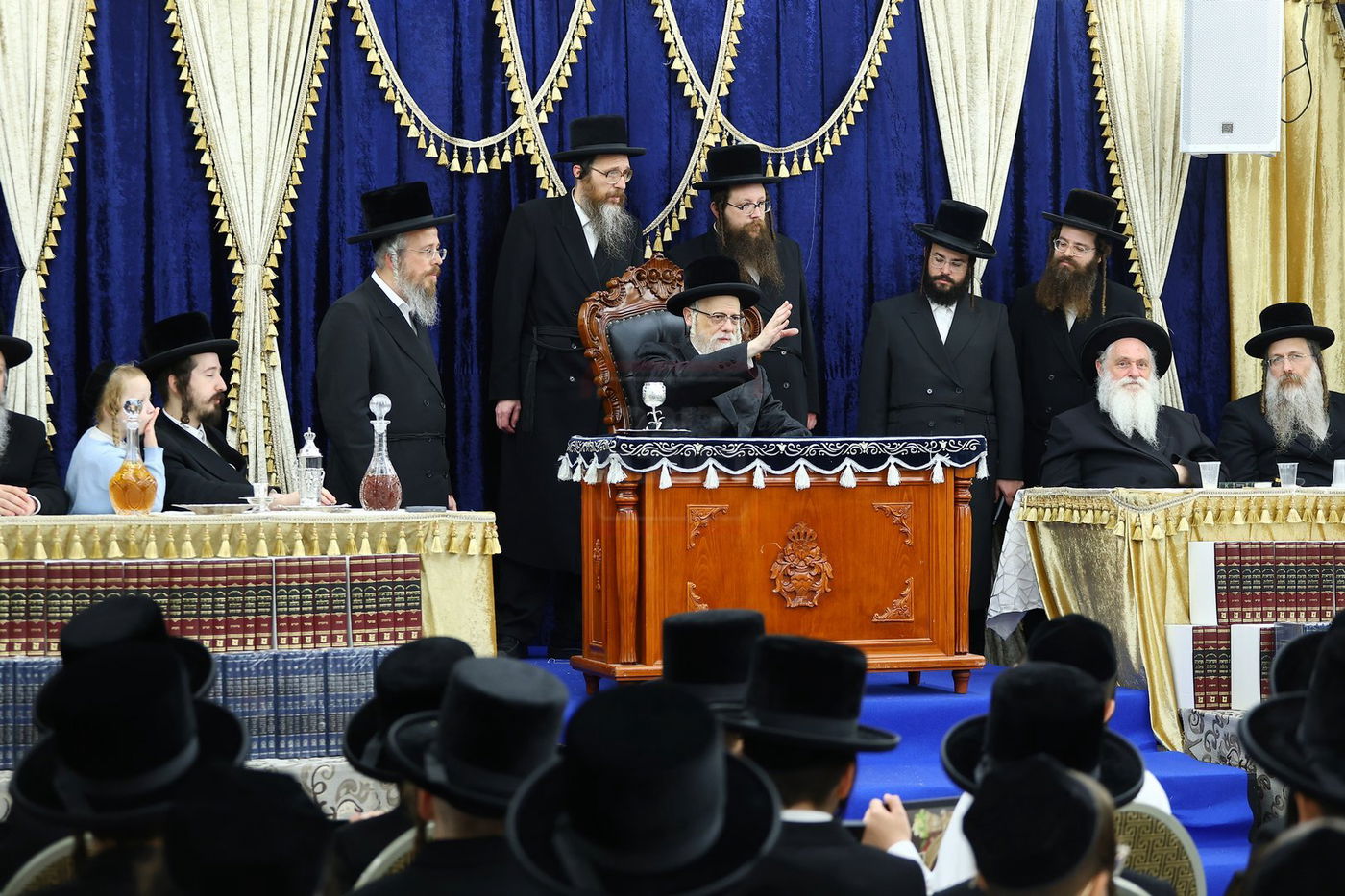 מעמד 'ברינה יקצורו' בת"ת סערט ויז'ניץ בחיפה