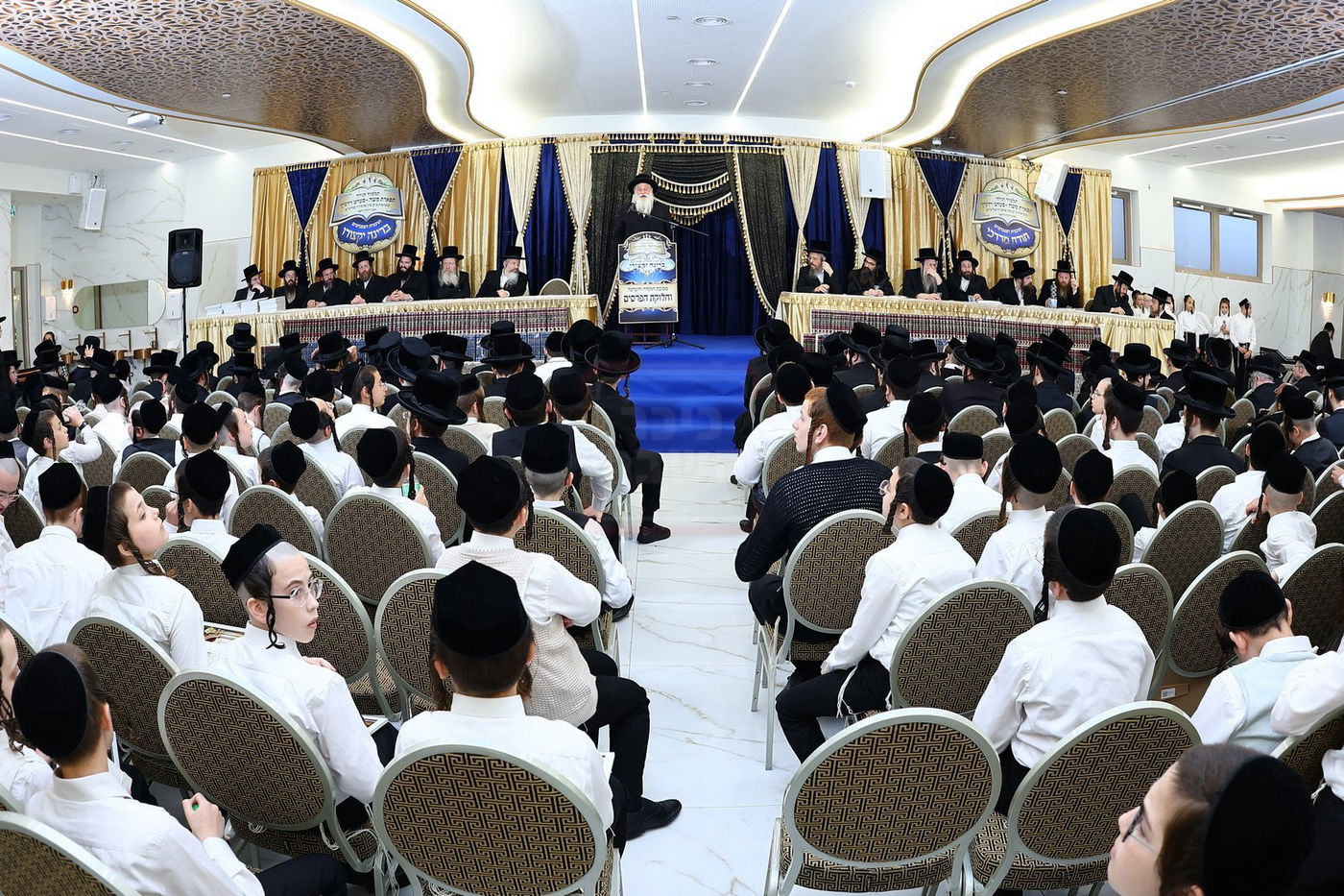 מעמד 'ברינה יקצורו' בת"ת סערט ויז'ניץ בחיפה