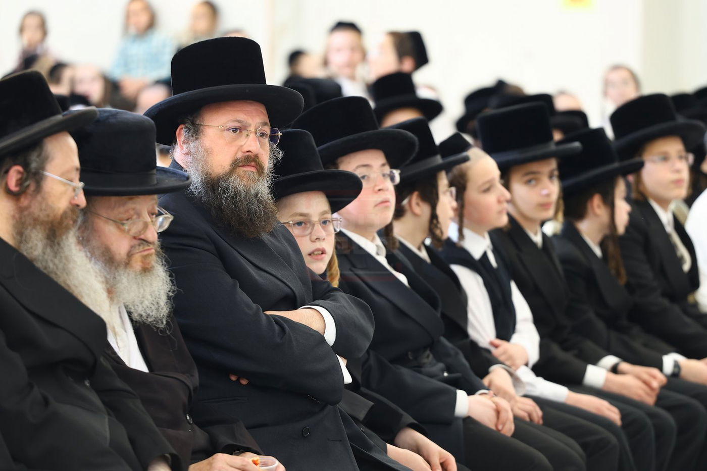 מעמד 'ברינה יקצורו' בת"ת סערט ויז'ניץ בחיפה