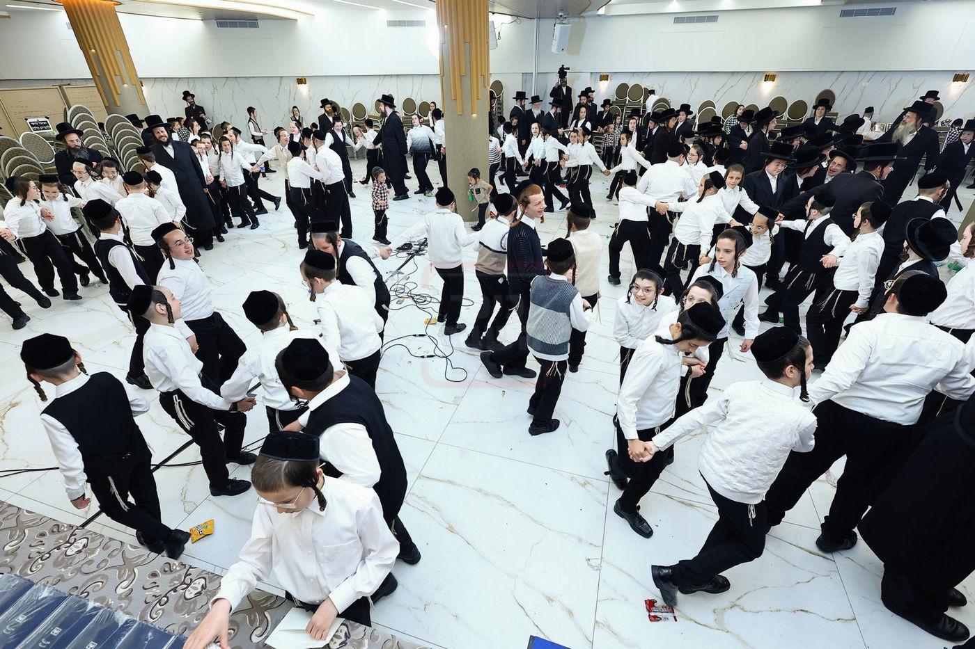 מעמד 'ברינה יקצורו' בת"ת סערט ויז'ניץ בחיפה