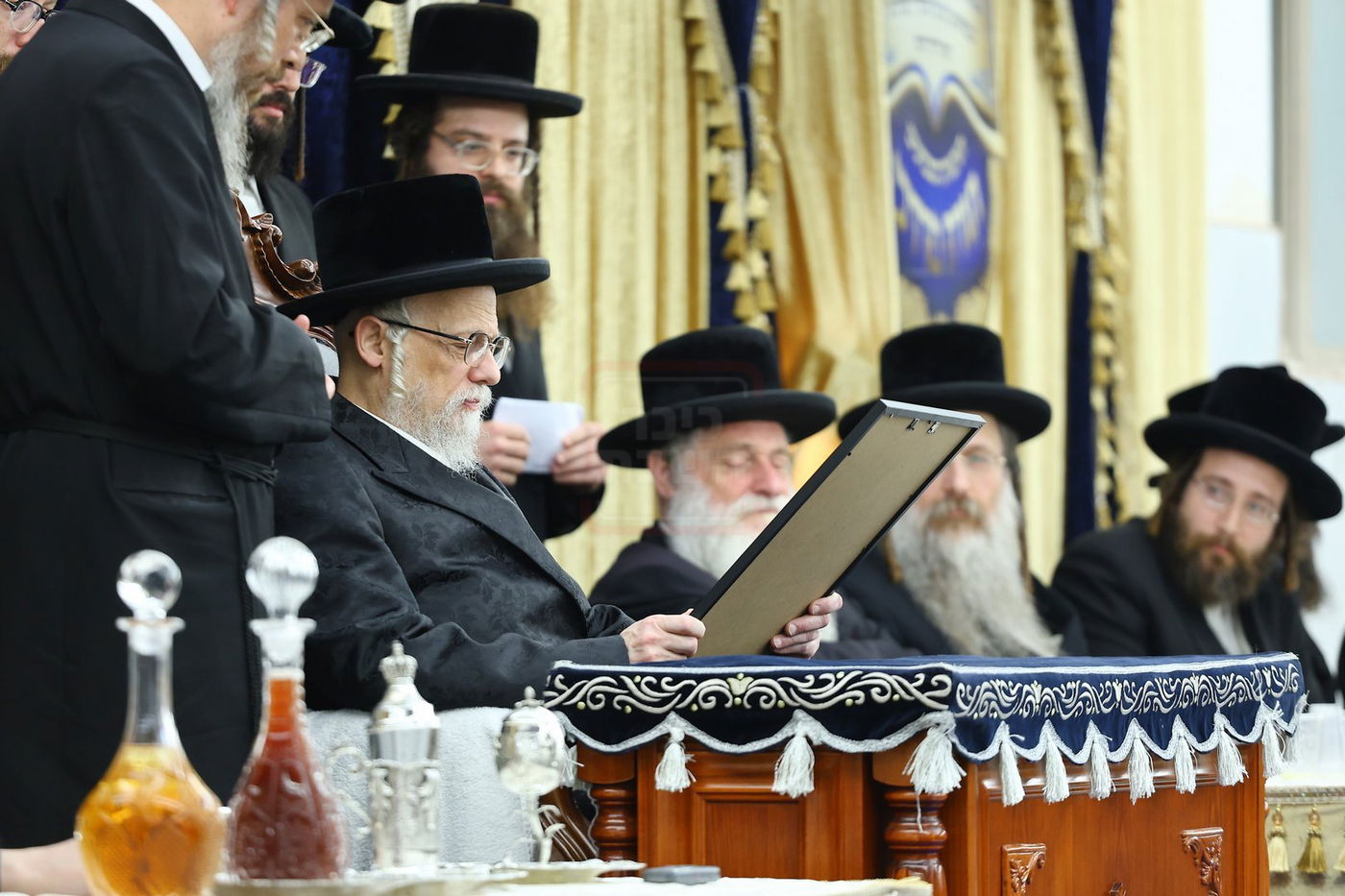 מעמד 'ברינה יקצורו' בת"ת סערט ויז'ניץ בחיפה