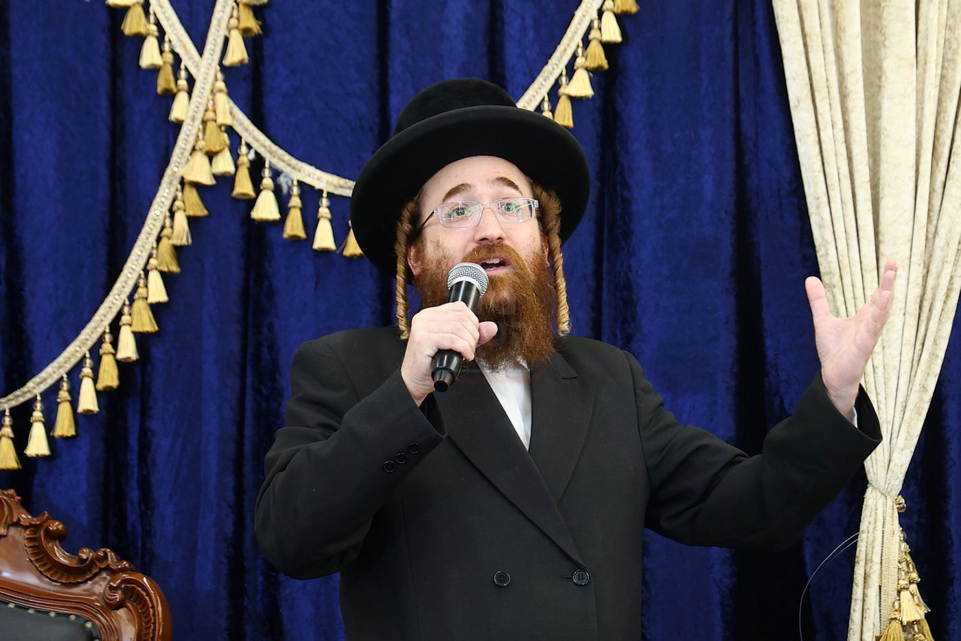 מעמד 'ברינה יקצורו' בת"ת סערט ויז'ניץ בחיפה