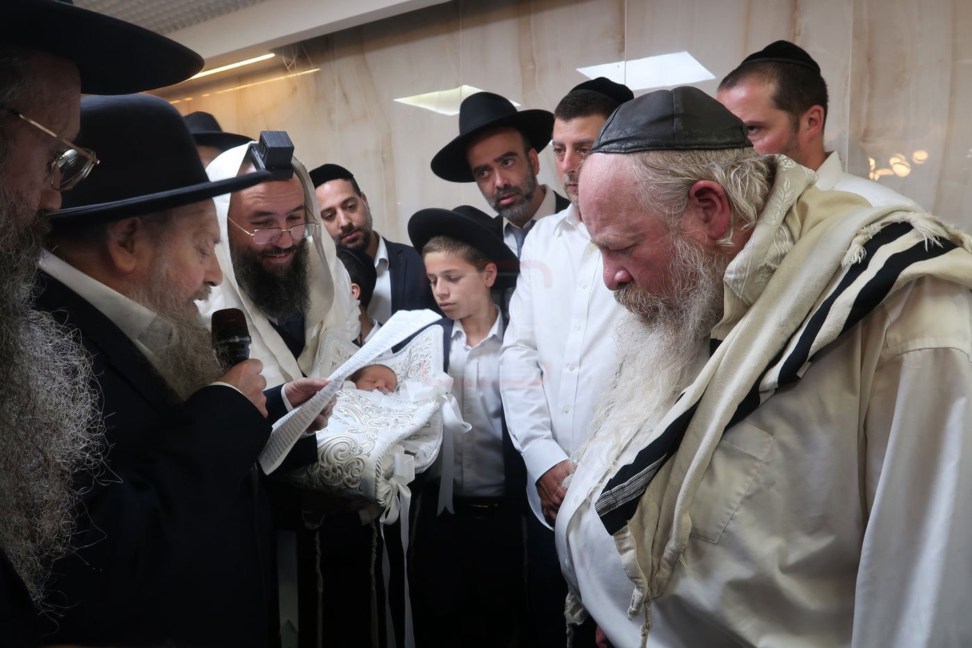 שמחת הברית לנכד המקובל הגה"צ רבי דוד בצרי