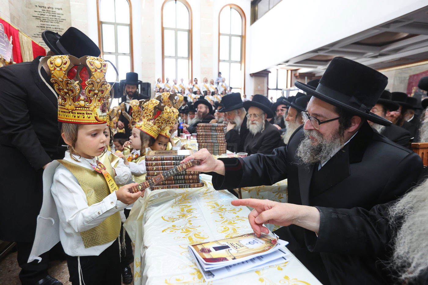 מסיבת חומש בת"ת ויז'ניץ בבית שמש 