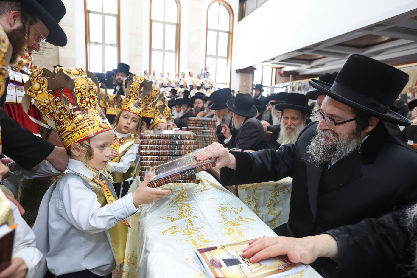 מסיבת חומש בת"ת ויז'ניץ בבית שמש 