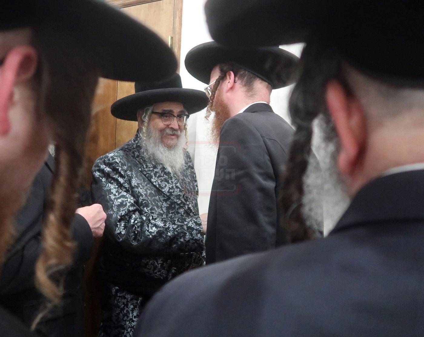 האדמו"ר מסאטמר לפני יציאתו לניו העמפשייר