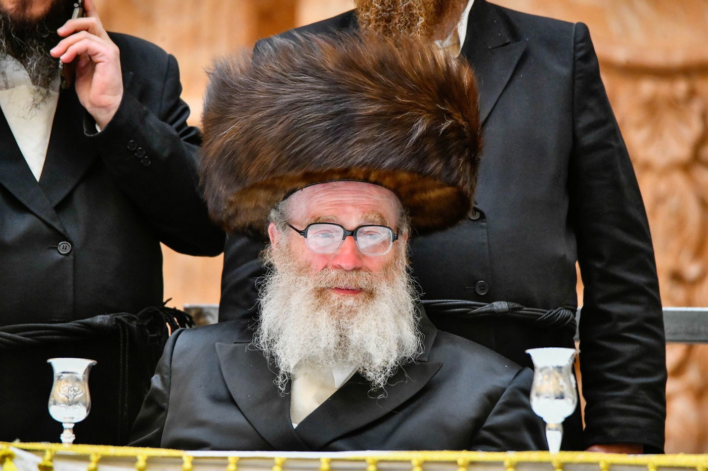 הרה"צ רבי יצחק טווערסקי בשמחה