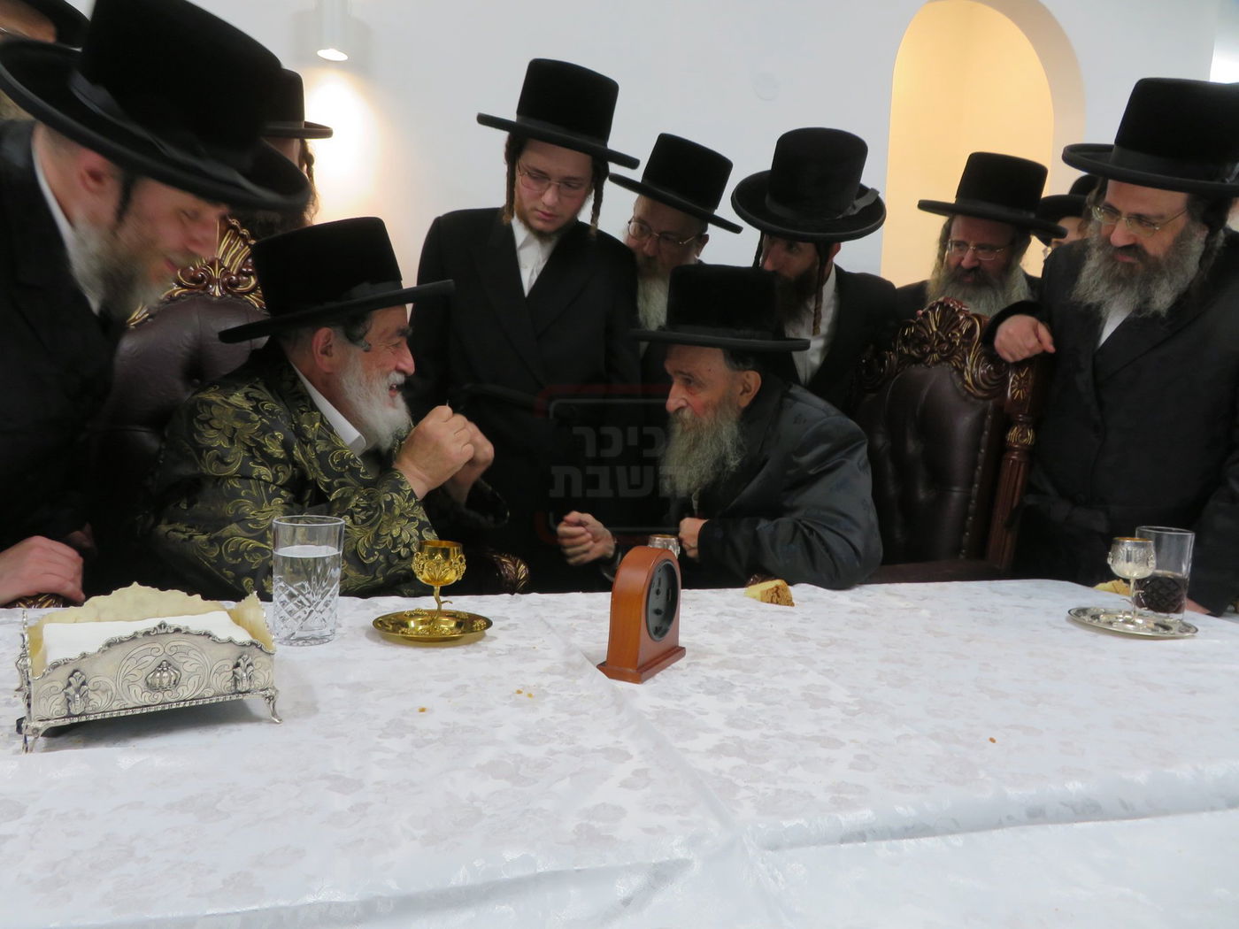 שמחת הווארט לנכדת האדמו"ר מויז'ניץ