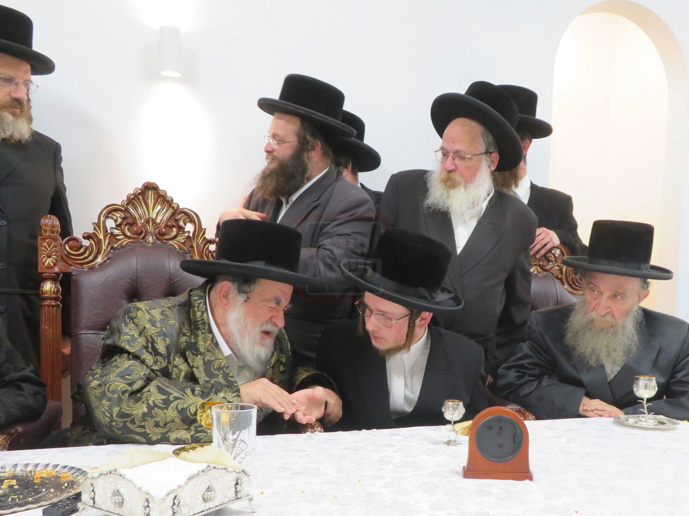 שמחת הווארט לנכדת האדמו"ר מויז'ניץ