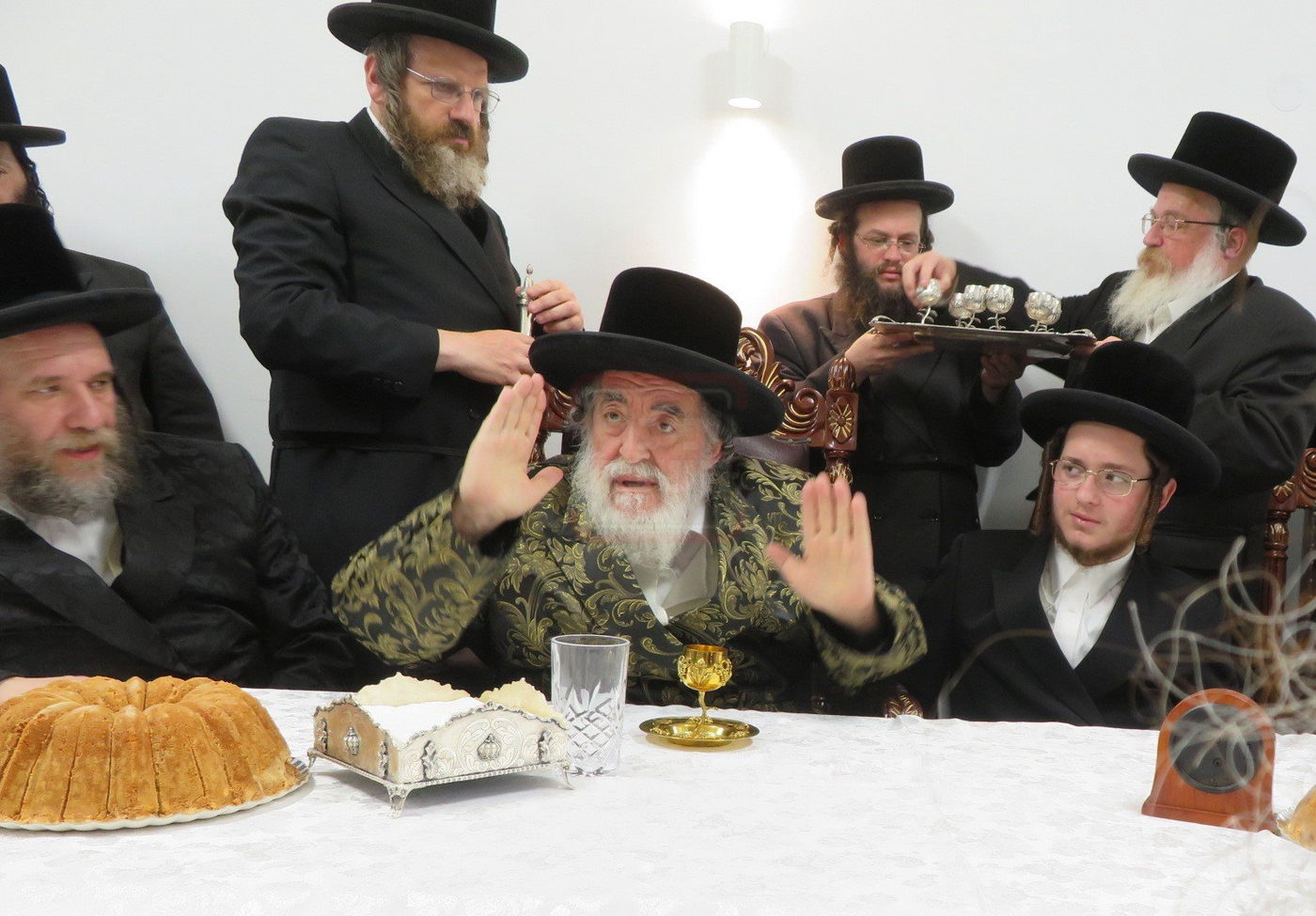 שמחת הווארט לנכדת האדמו"ר מויז'ניץ