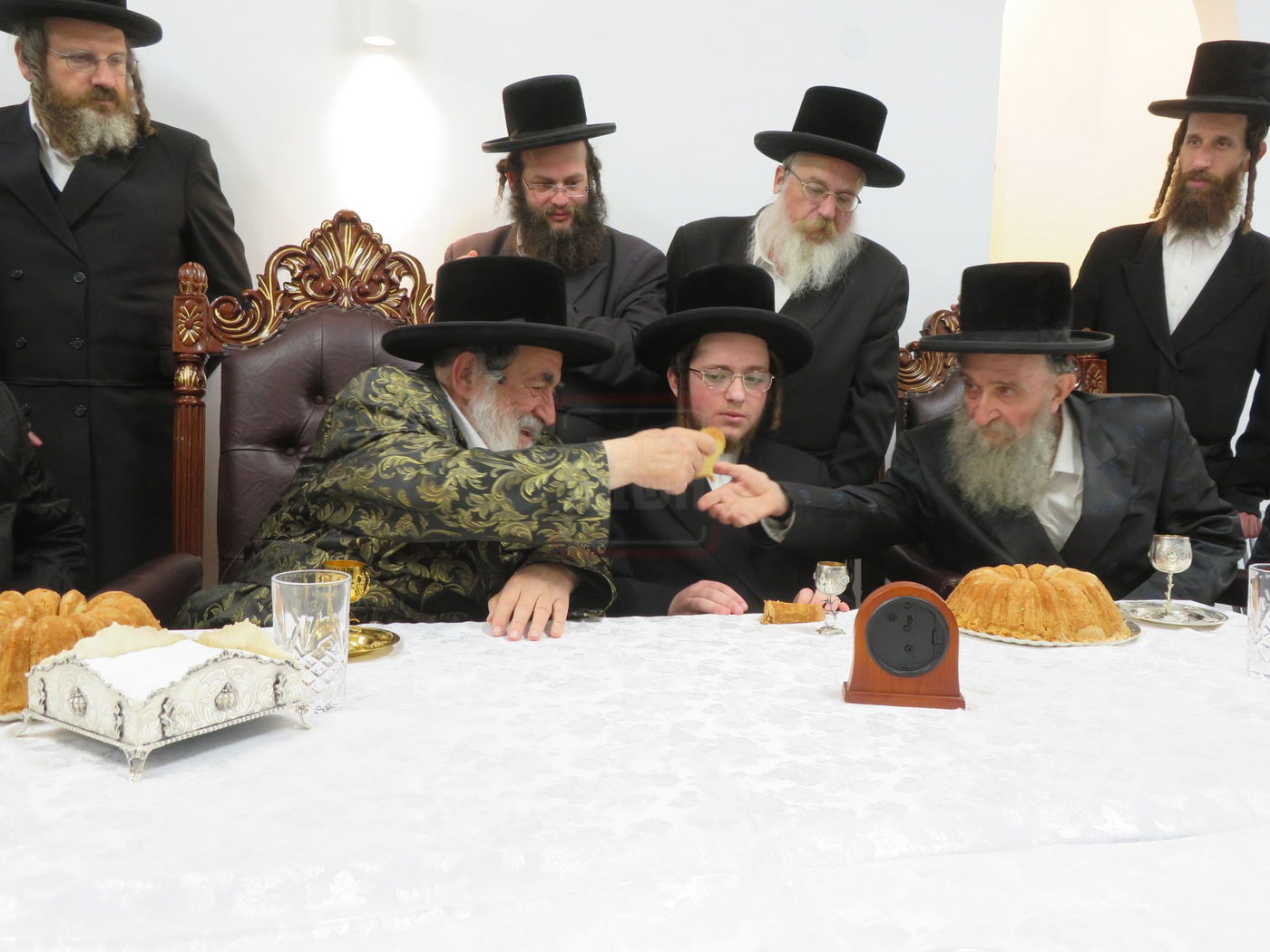 שמחת הווארט לנכדת האדמו"ר מויז'ניץ