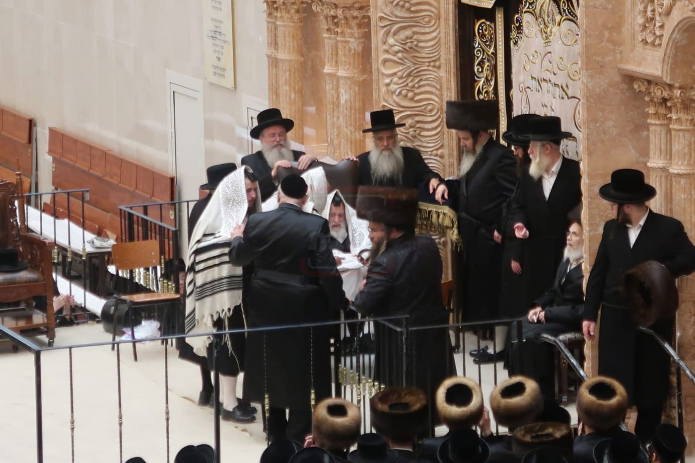 שמחת הברית לנין האדמו"ר מויז'ניץ