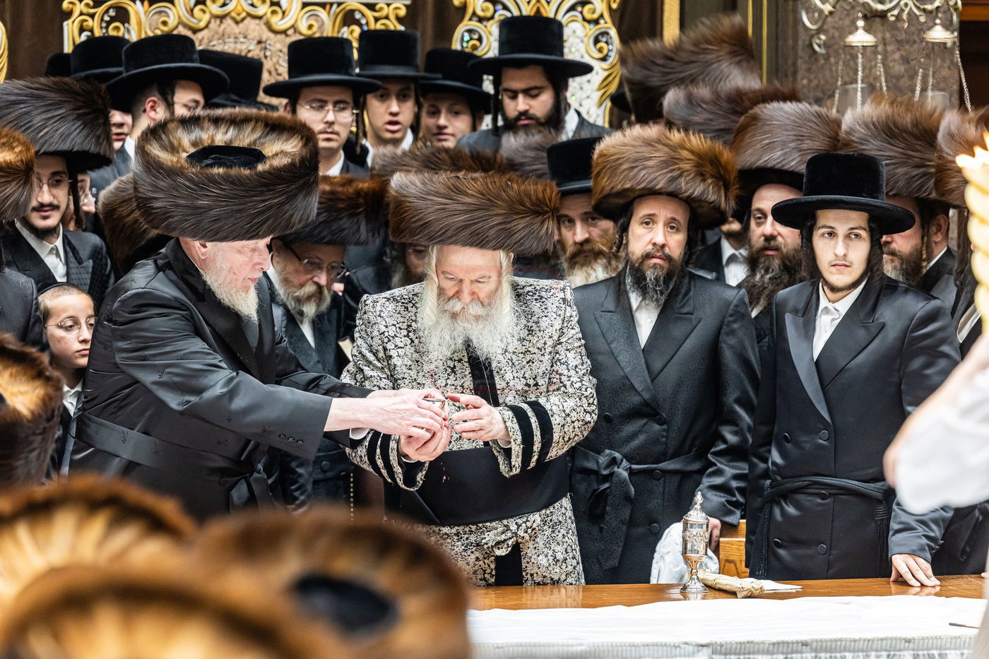 האדמו"ר מבאבוב בהבדלה