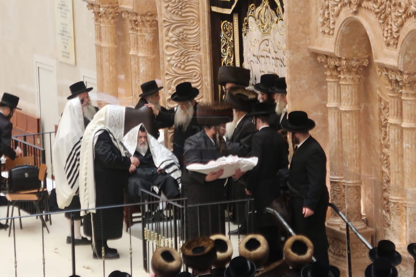 שמחת הברית לנין האדמו"ר מויז'ניץ