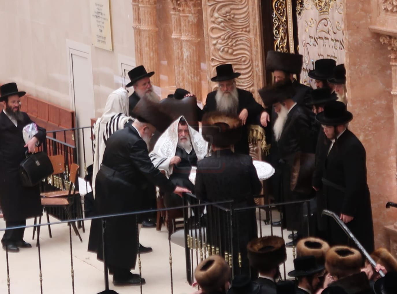 שמחת הברית לנין האדמו"ר מויז'ניץ