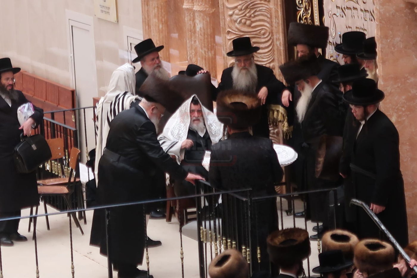 שמחת הברית לנין האדמו"ר מויז'ניץ