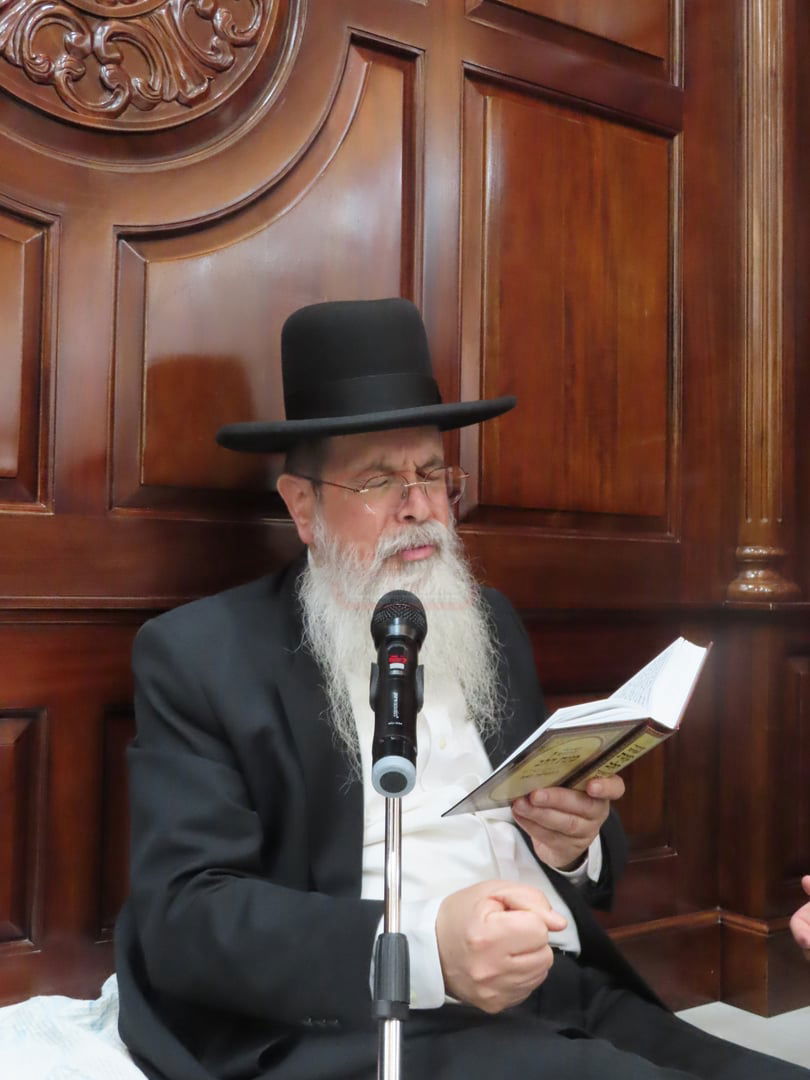 תשעה באב אצל הגאון רבי שבתי לוי