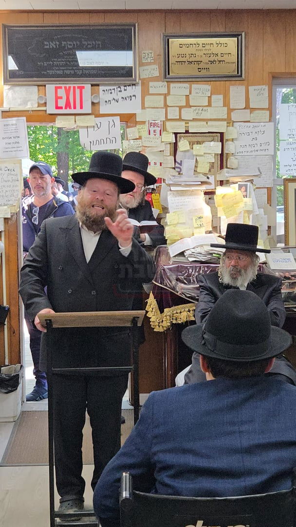 תשעה באב בחצה"ק ניקלשבורג בקאנטרי בוואודבוירן