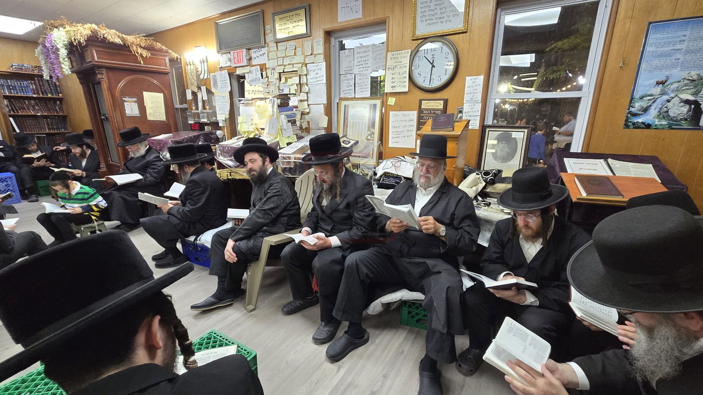 תשעה באב בחצה"ק ניקלשבורג בקאנטרי בוואודבוירן