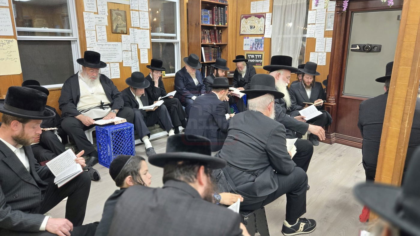 תשעה באב בחצה"ק ניקלשבורג בקאנטרי בוואודבוירן