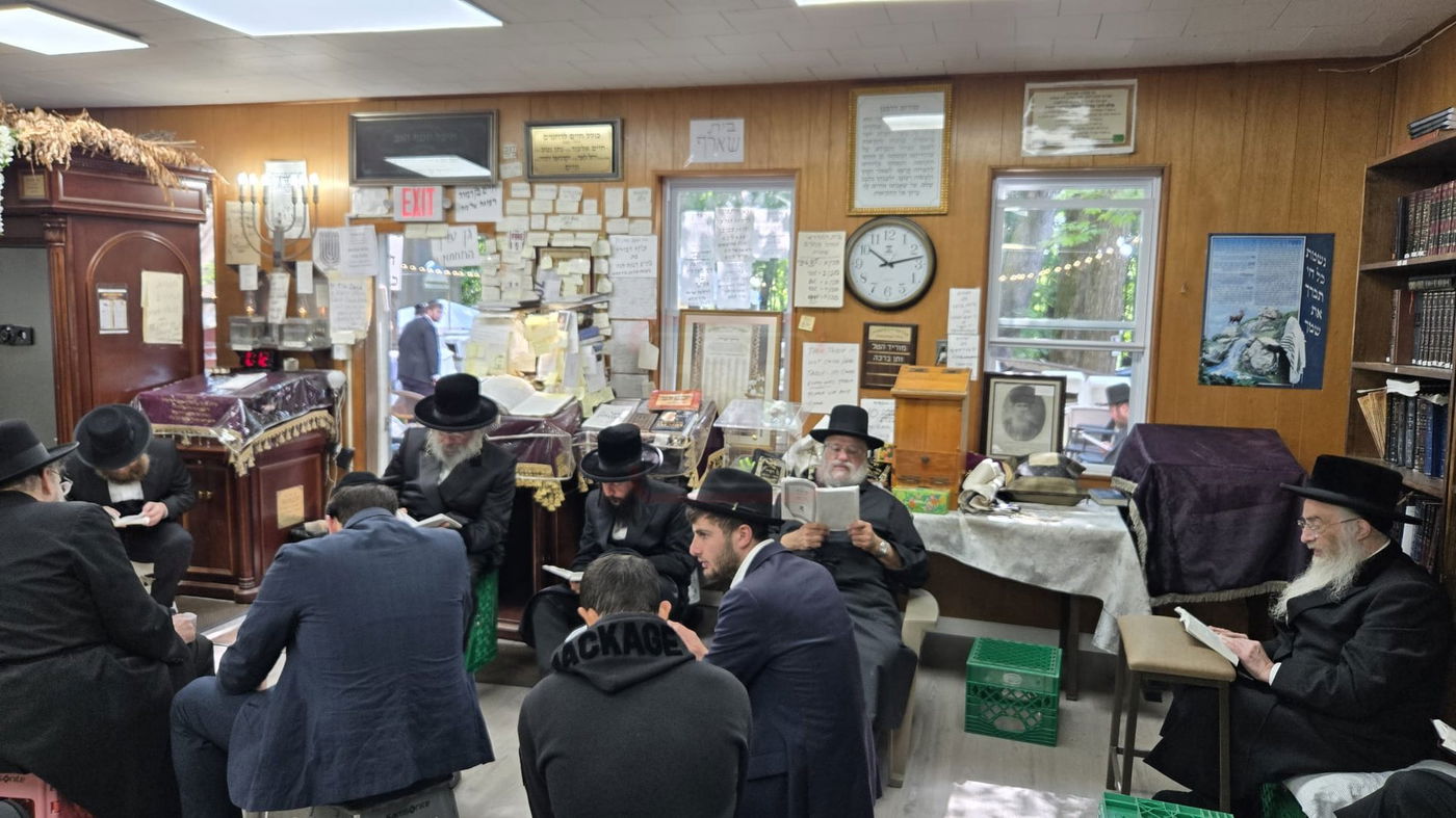 תשעה באב בחצה"ק ניקלשבורג בקאנטרי בוואודבוירן