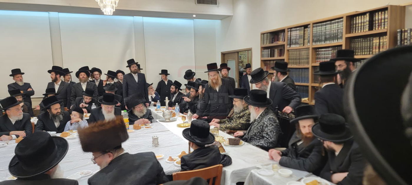 האדמו"רים מויז'ניץ לונדון - ויז'ניץ מונטריאול, בטיש מוצאי תשעה באב