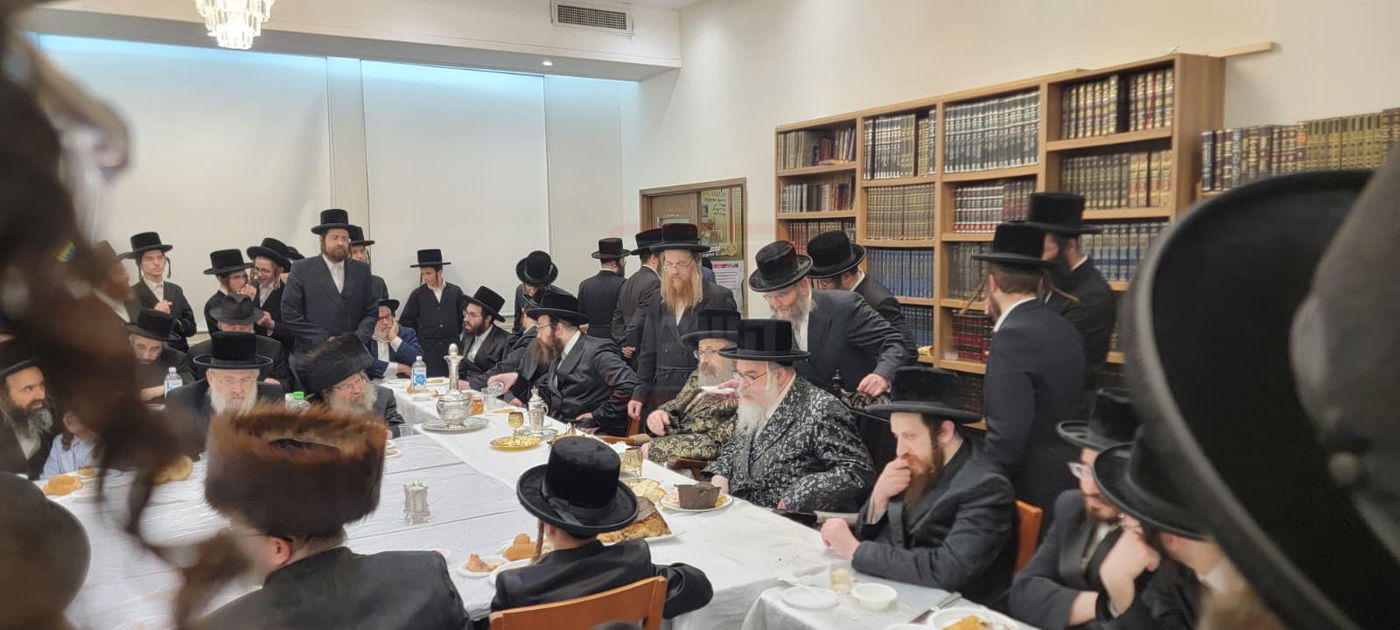 האדמו"רים מויז'ניץ לונדון - ויז'ניץ מונטריאול, בטיש מוצאי תשעה באב