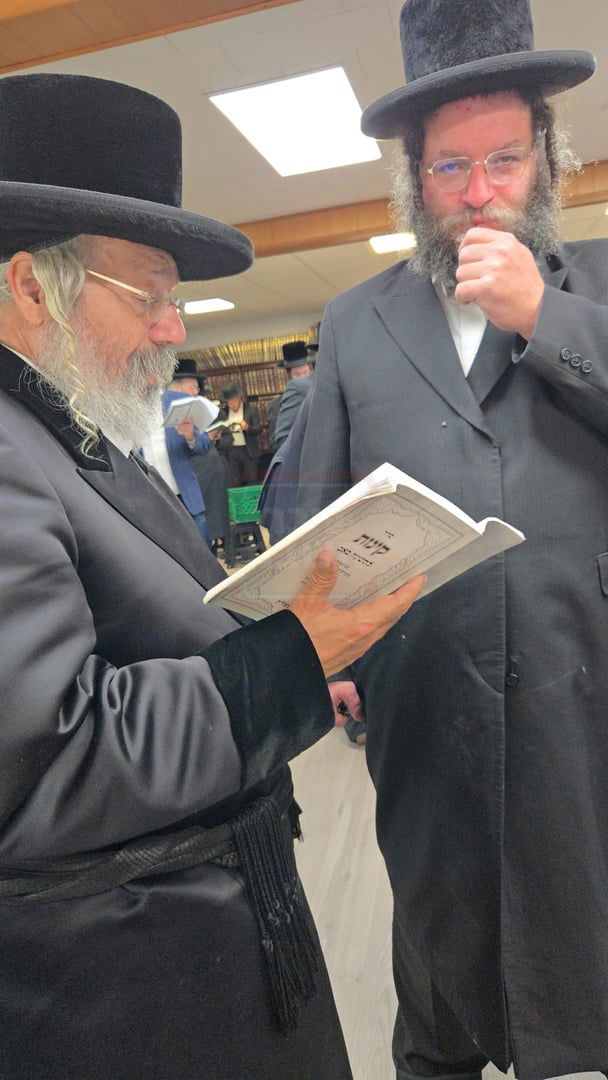 תשעה באב בחצה"ק ניקלשבורג בקאנטרי בוואודבוירן