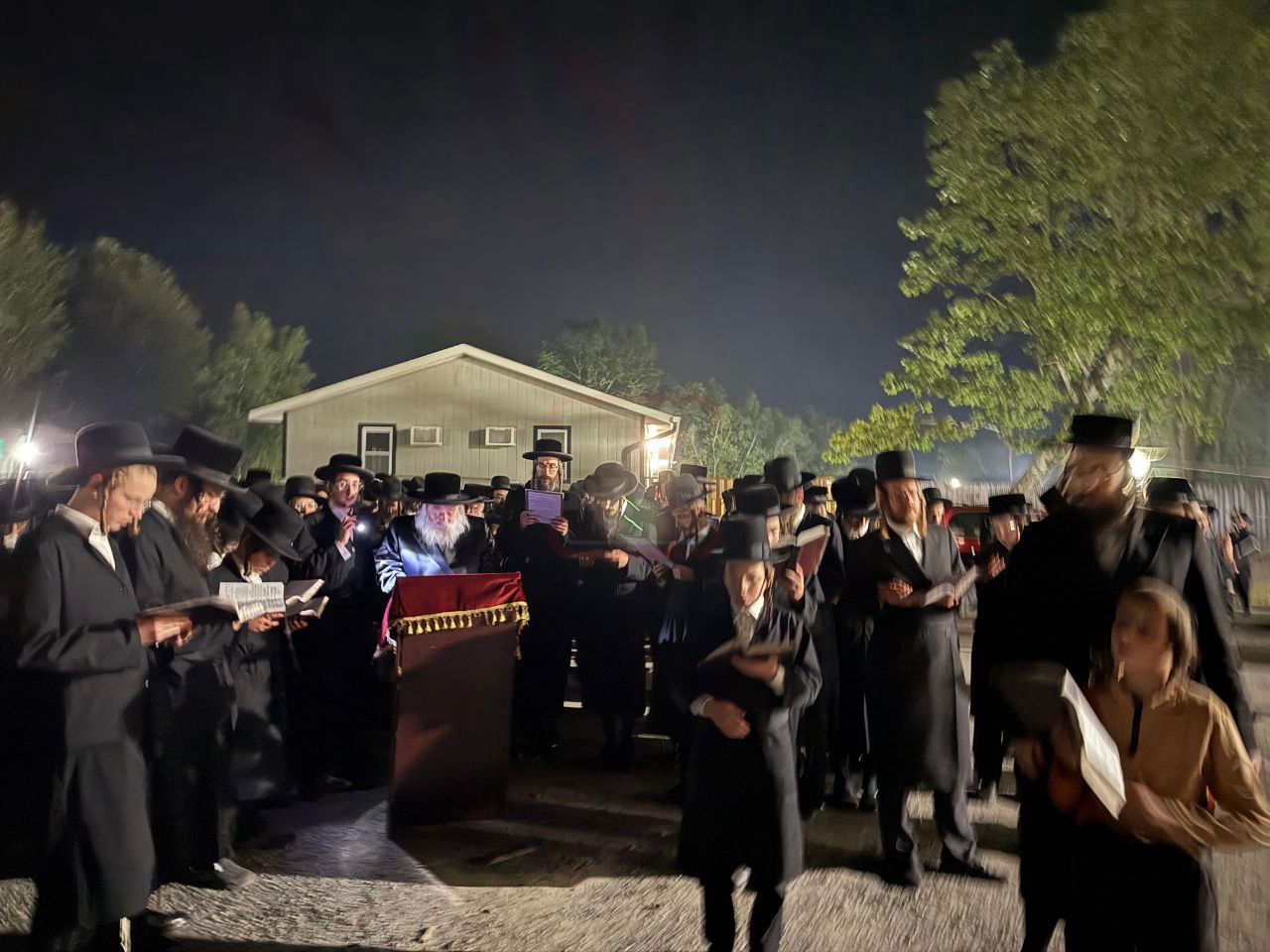 תשעה באב בחצה"ק קראלי