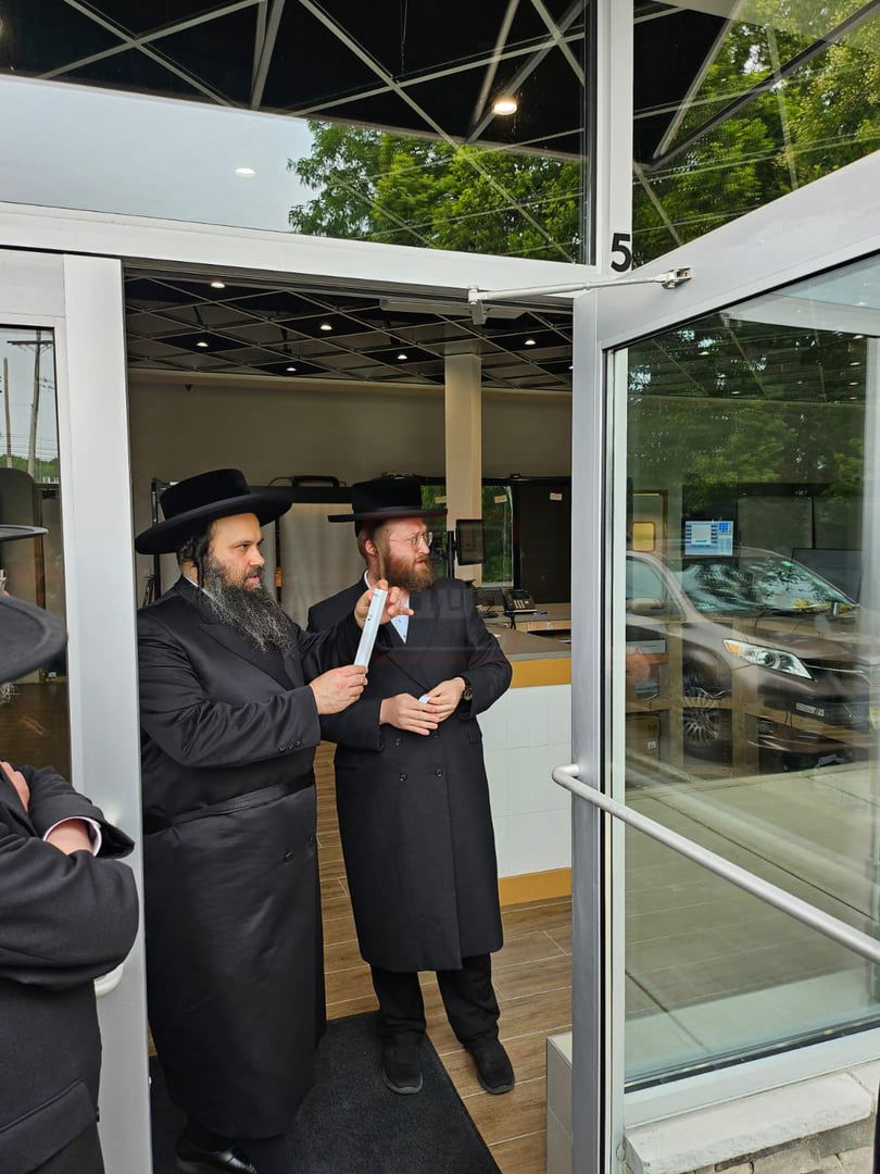 האדמו"ר מסאטמר בביקור בלייקווד