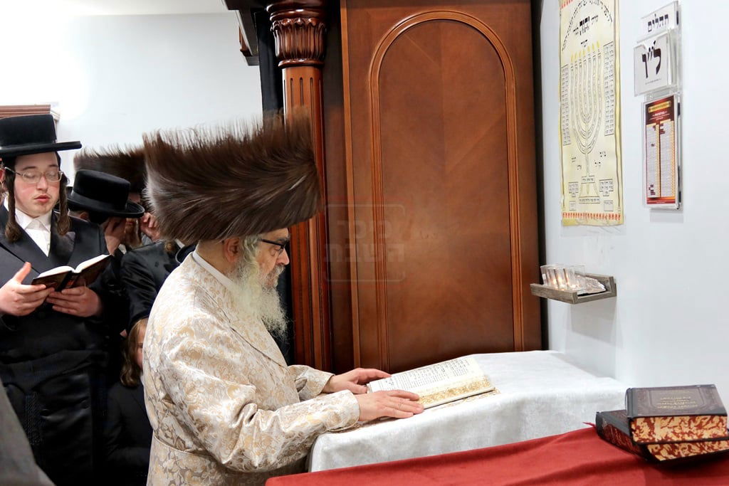 האדמור מסאטמר במנוחה בניו העמפשיר