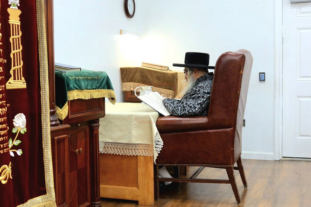 האדמור מסאטמר במנוחה בניו העמפשיר