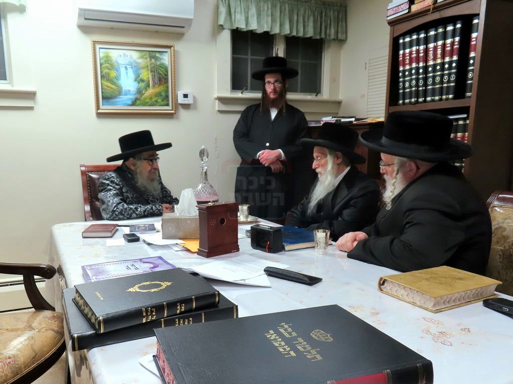 האדמור מסאטמר במנוחה בניו העמפשיר