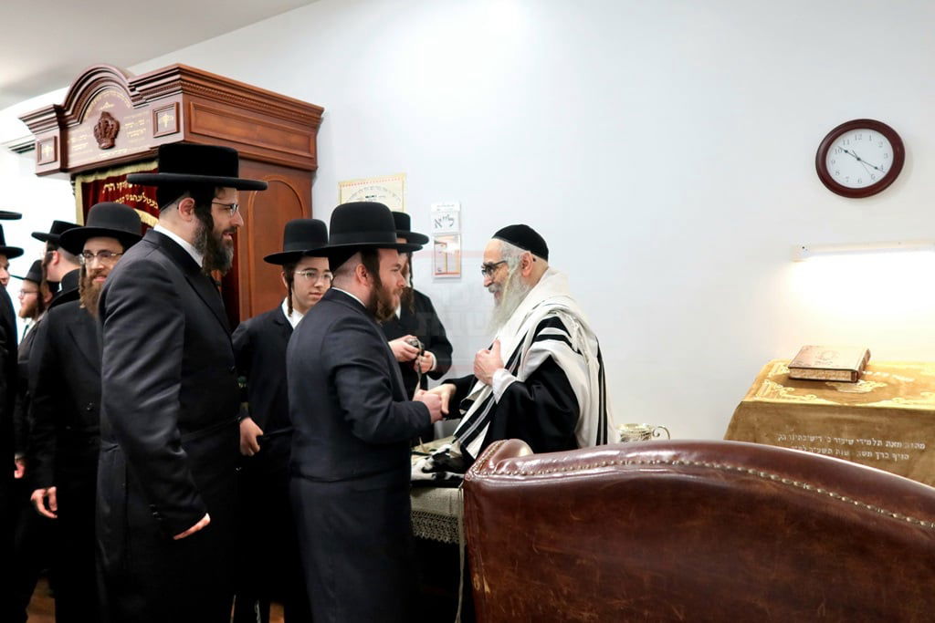 האדמור מסאטמר במנוחה בניו העמפשיר