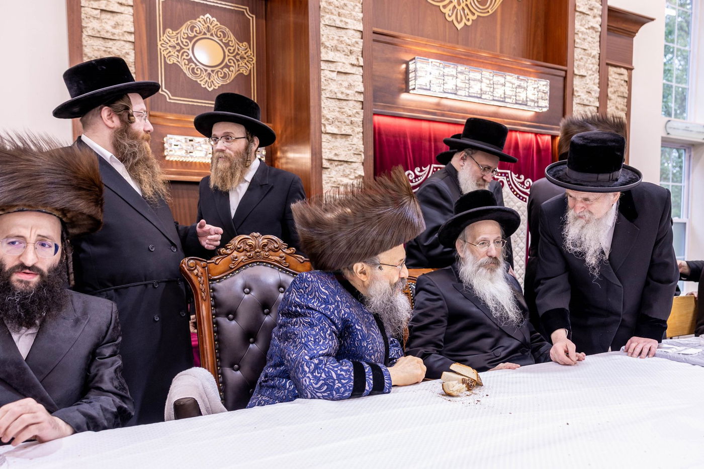 שמחת פדיון הבן לנין האדמו"ר מבאבוב 45