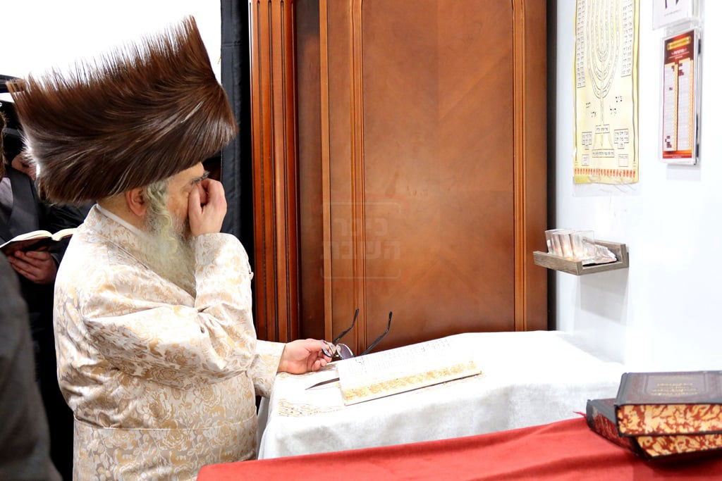 האדמור מסאטמר במנוחה בניו העמפשיר