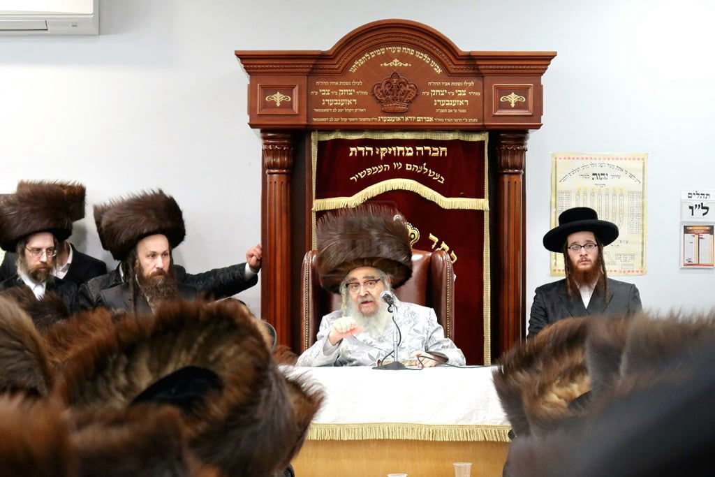 האדמור מסאטמר במנוחה בניו העמפשיר