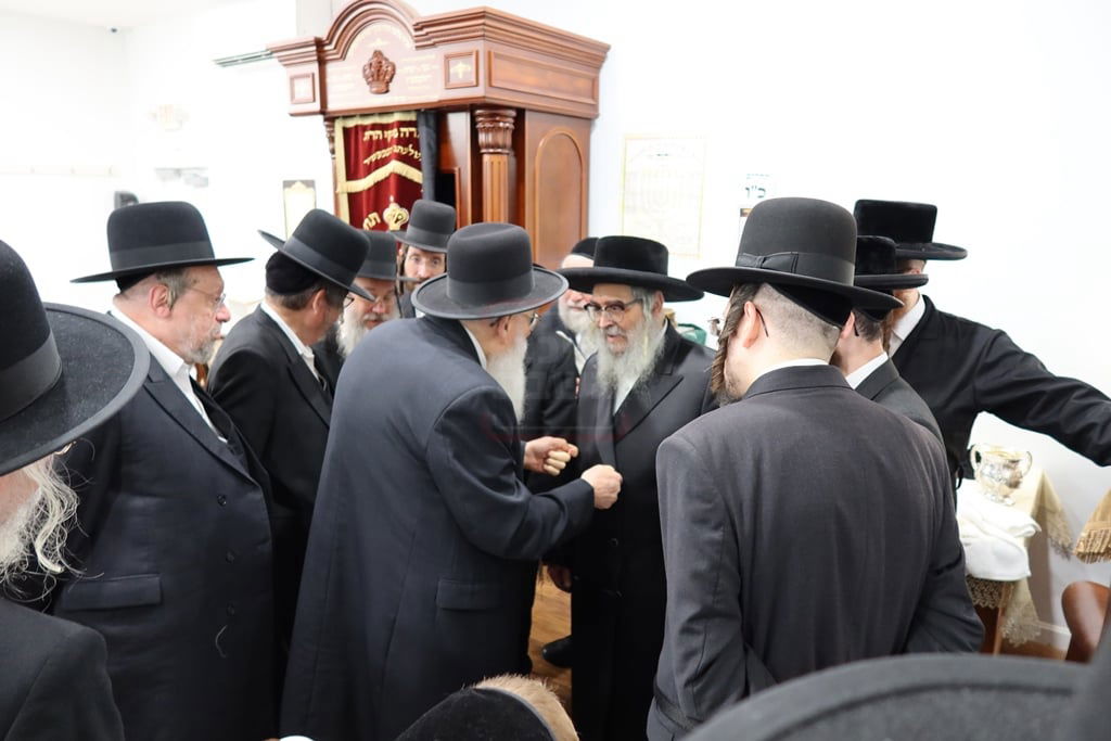 האדמור מסאטמר במנוחה בניו העמפשיר