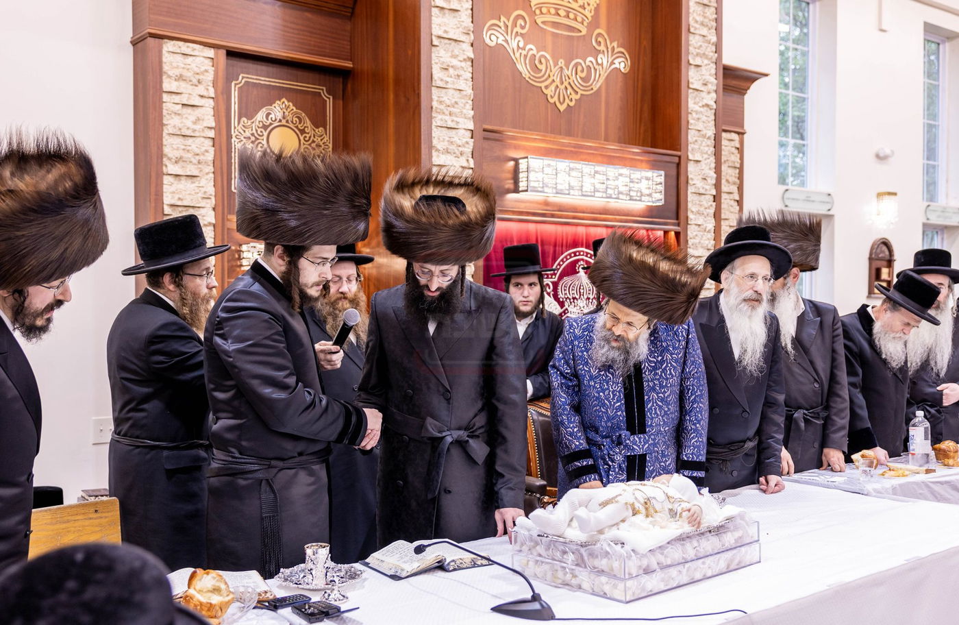 שמחת פדיון הבן לנין האדמו"ר מבאבוב 45