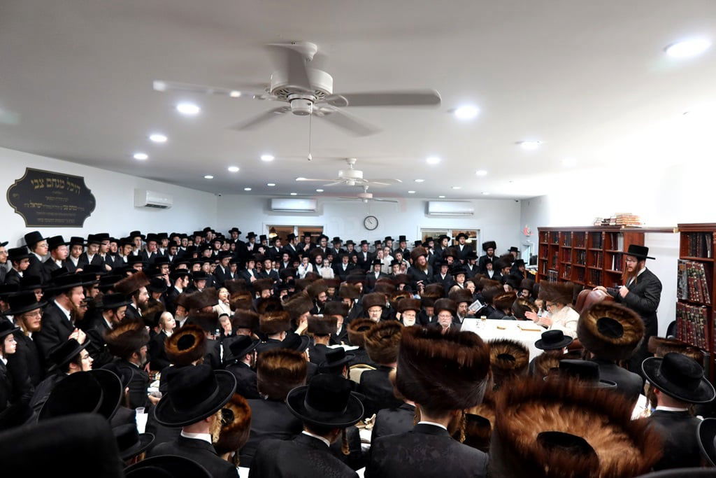 האדמור מסאטמר במנוחה בניו העמפשיר