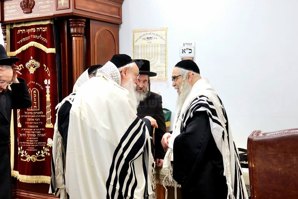 האדמור מסאטמר במנוחה בניו העמפשיר