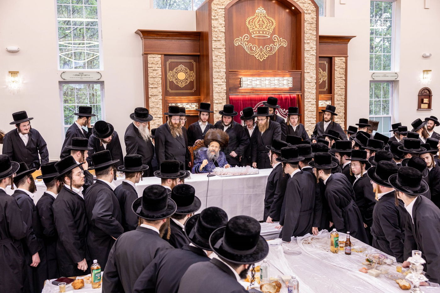 שמחת פדיון הבן לנין האדמו"ר מבאבוב 45