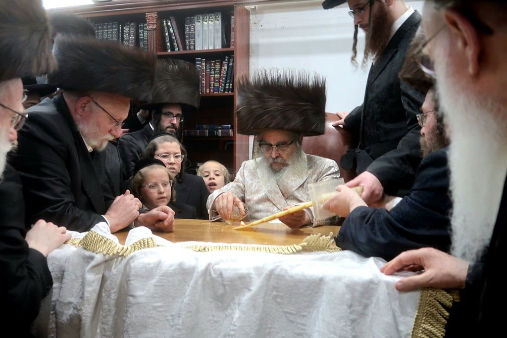 האדמור מסאטמר במנוחה בניו העמפשיר