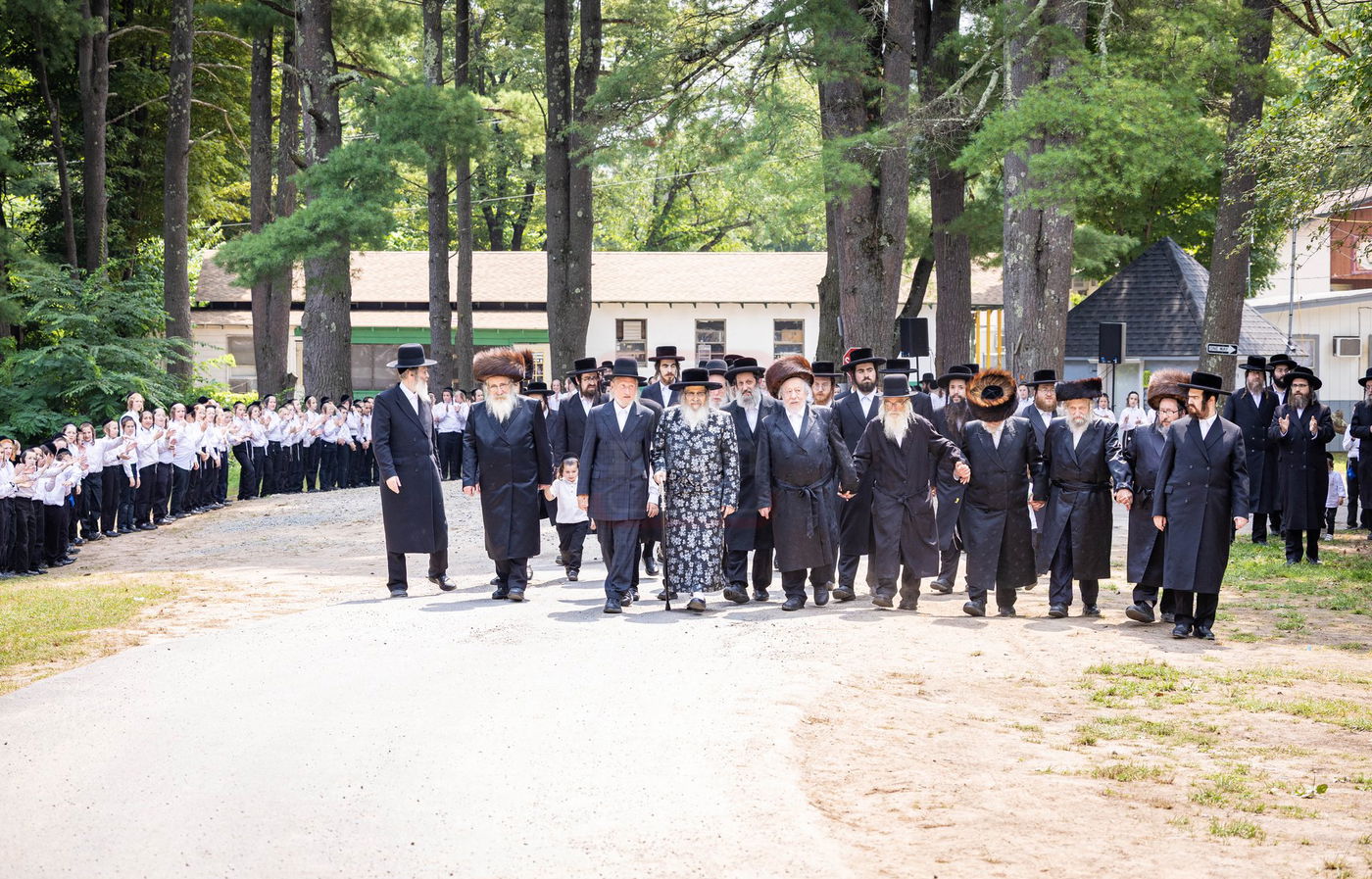 האדמו"ר מסאטמר בביקור בקאנטרי