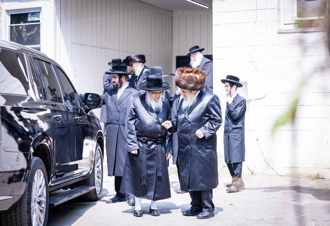 האדמו"ר מסאטמר בביקור בקאנטרי