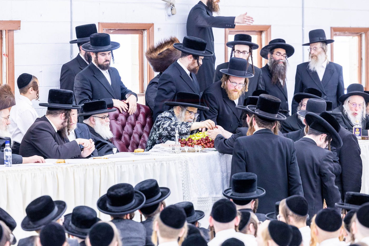 האדמו"ר מסאטמר בביקור בקאנטרי