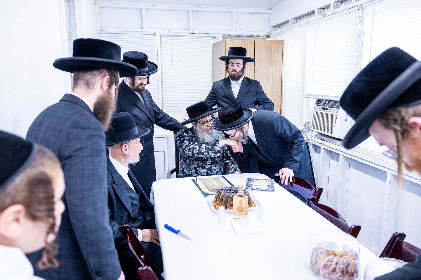 האדמו"ר מסאטמר בביקור בקאנטרי