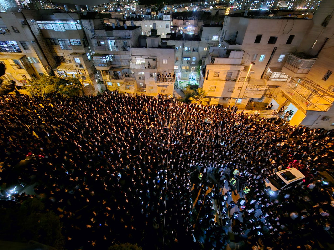 מסע הלוויית הגרב"ש דויטש זצ"ל - בירושלים