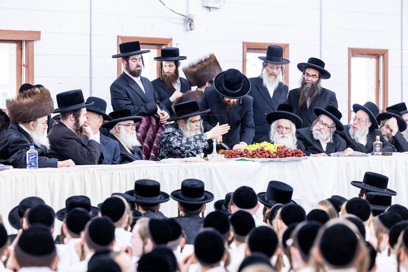 האדמו"ר מסאטמר בביקור בקאנטרי